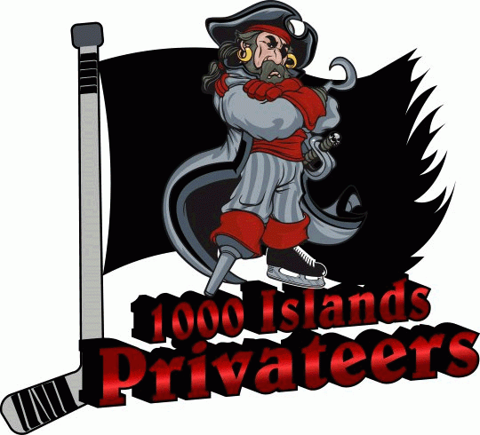 Thousand Islands Privateers 2011 Primary Logo iron on transfers for T-shirts